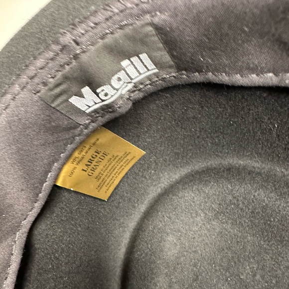 SOLD MAGILL WOOL FEATHER HAT - Picture 7 of 7